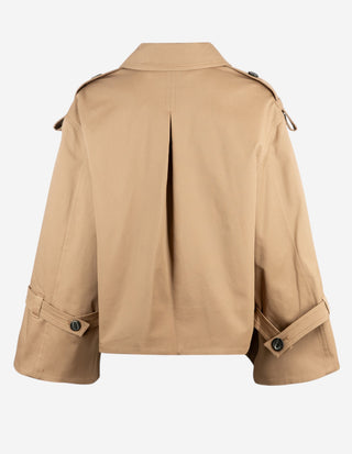 Alisandra Peacoat Beige