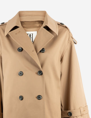 Alisandra Peacoat Beige