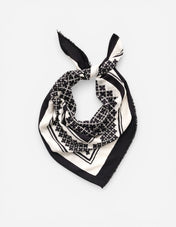 Julee Scarf Ull Svart One Size