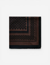 Julee Scarf Ull Mörkbrun