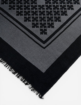 Julee Scarf Ull Mörkgrå