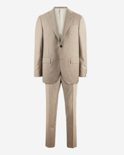 Leader Kostym Ull Ljusbeige