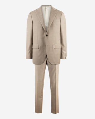 Leader Kostym Ull Ljusbeige