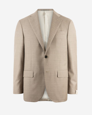 Leader Kostym Ull Ljusbeige