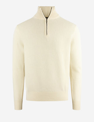 Zip-tröja Ull/Cashmere Benvit