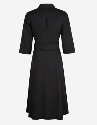 Klänning Juno Dress 480185 6725 Poplin 600 Black