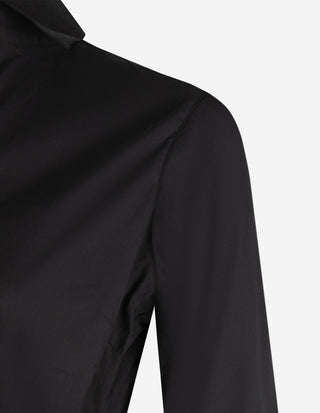 Juno Klänning Poplin Svart
