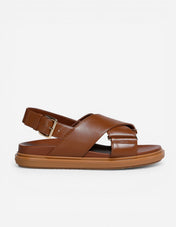Sandal Läder Brun