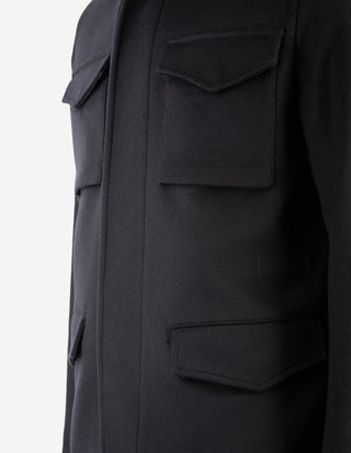 Field Jacket Ull/Cashmere Navy