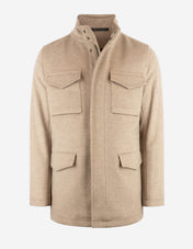 Field Jacket Ull/Cashmere Beige