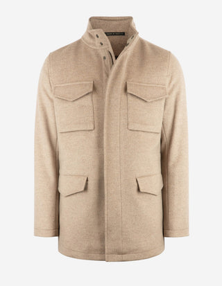Field Jacket Ull/Cashmere Beige