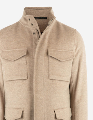 Field Jacket Ull/Cashmere Beige