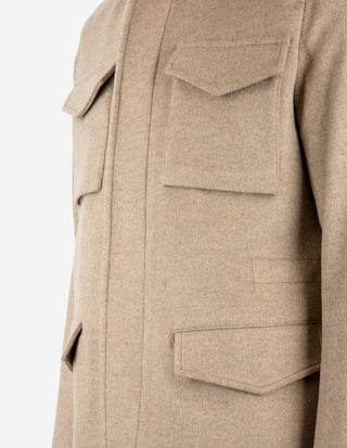 Field Jacket Ull/Cashmere Beige