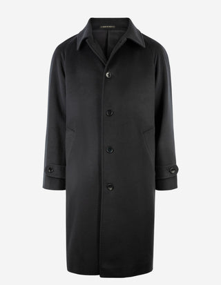 Sartorial Raglan Rock Cashmere Mörkblå