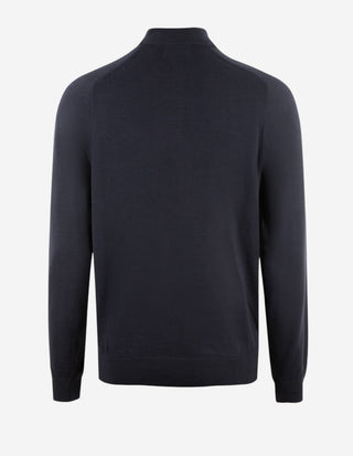 Rumford Zip-tröja Hight Twist Bomull Navy