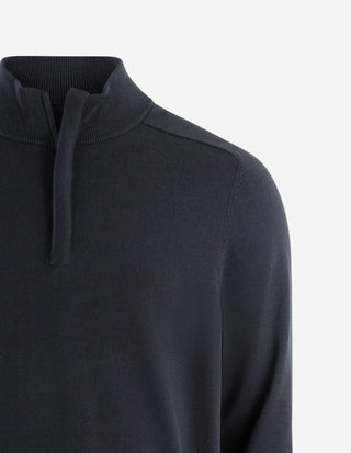 Rumford Zip-tröja Hight Twist Bomull Navy