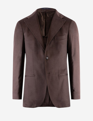 Sartorial Jacket Piacenza Cashmere Mörkbrun