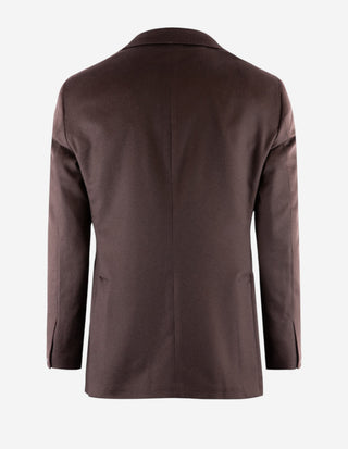 Sartorial Jacket Piacenza Cashmere Mörkbrun