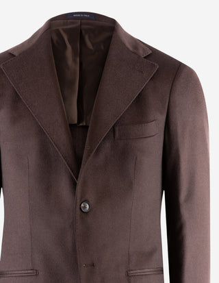 Sartorial Jacket Piacenza Cashmere Mörkbrun