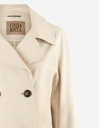 Trenchcoat Ljusbeige