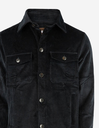 Firenze Overshirt Manchester Marinblå