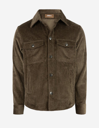 Firenze Overshirt Manchester Olivgrön