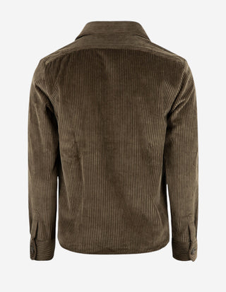 Firenze Overshirt Manchester Olivgrön