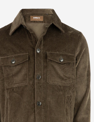Firenze Overshirt Manchester Olivgrön