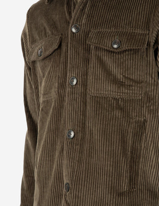 Firenze Overshirt Manchester Olivgrön