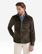 Firenze Overshirt Manchester Olivgrön