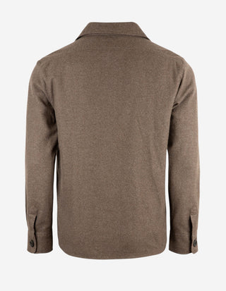 Firenze Overshirt Flanell Nougat