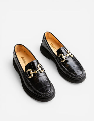 Alice Chunky Loafers Svart