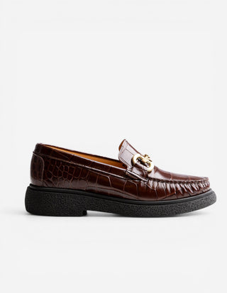 Alice Chunky Loafers Brun
