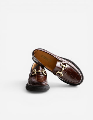 Alice Chunky Loafers Brun