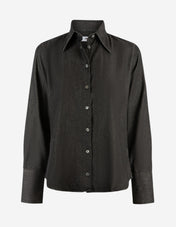 Molly Skjorta Denim Svart