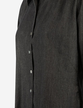 Molly Skjorta Denim Svart