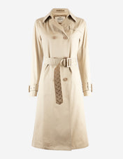 Woven Trenchcoat Ljusbeige