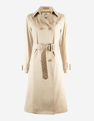Woven Trenchcoat Ljusbeige