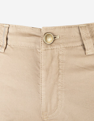 5-pkt Pan Oxford Shorts Gråbeige