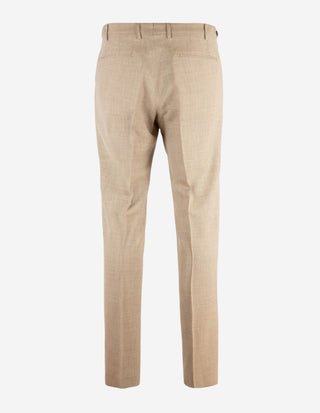 Retro Theca 2P Byxa Ull Siden Loro Piana Beige