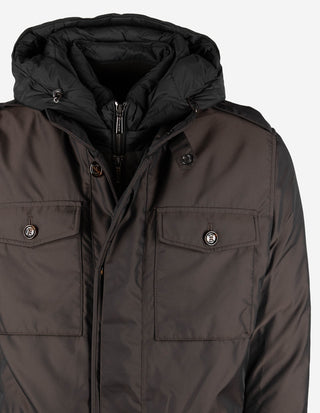 Isac - Fieldjacket - Dunjacka - Brun - Vattenavvisande