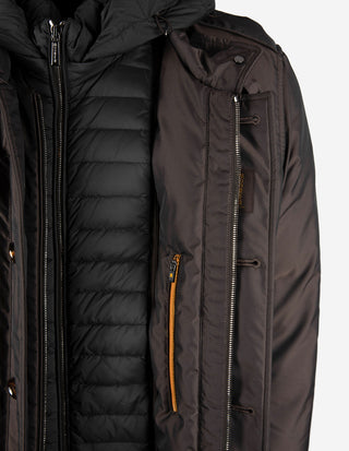 Isac - Fieldjacket - Dunjacka - Brun - Vattenavvisande