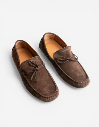 Car Shoe Mockasin Mocka Mörkbrun