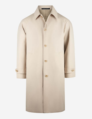 Sartorial Raglan Rock Twill Vattenavvisande Ljusbeige