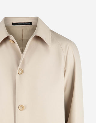 Sartorial Raglan Rock Twill Vattenavvisande Ljusbeige