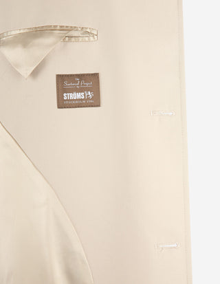 Sartorial Raglan Rock Twill Vattenavvisande Ljusbeige