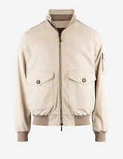 Aiden Bomber Jacka Gråbeige