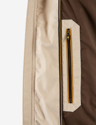 Aiden Bomber Jacka Gråbeige