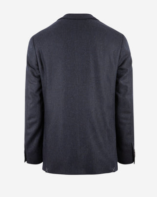 Drop7 Kavaj Ull Cashmere Mörkblå