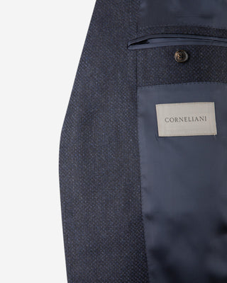 Drop7 Kavaj Ull Cashmere Mörkblå
